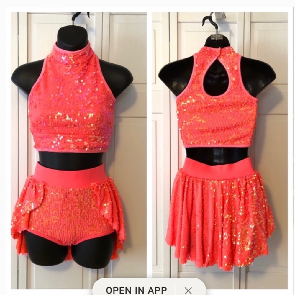 Weissman LC 2-piece costume EUC